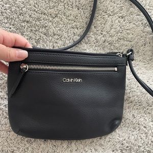 Calvin Klein navy purse